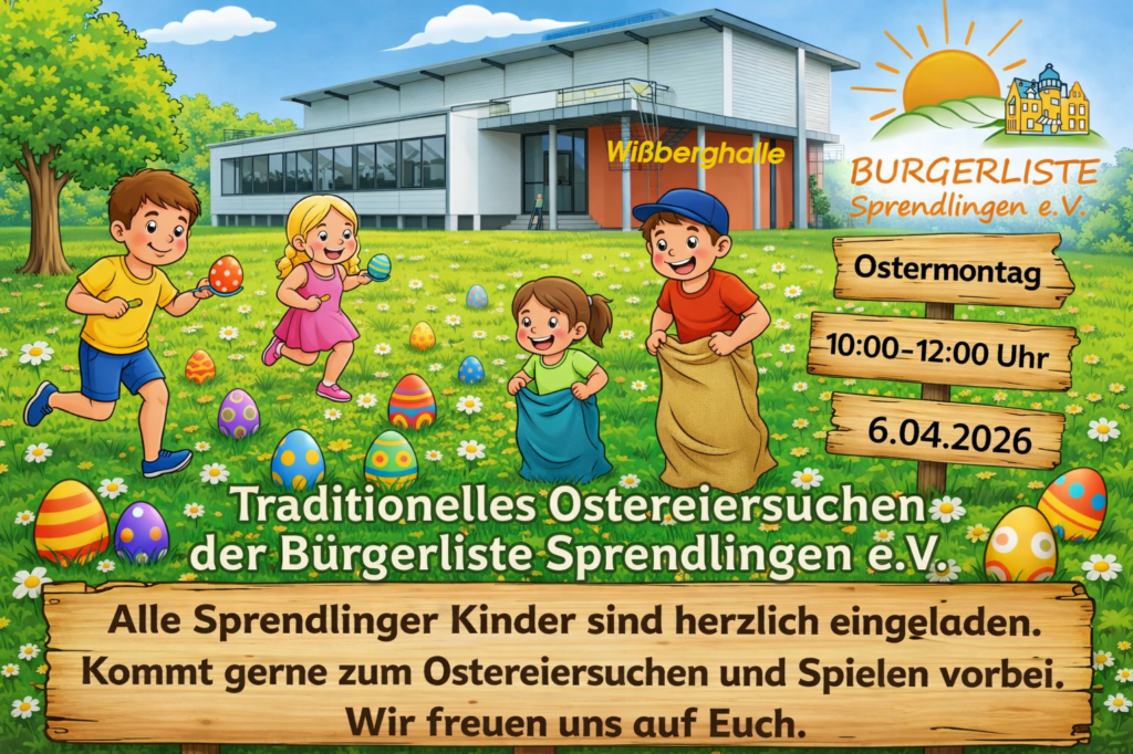 Ostereiersuche der Bürgerliste Sprendlingen